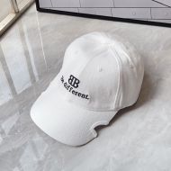 Balenciaga BB Be Different Embroidered Cap Cotton In White