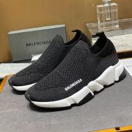 Balenciaga Speed Sneakers Unisex Knit Mesh Black