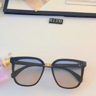 Balenciaga 8120 Square Acetate Sunglasses In Black