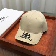 Balenciaga BB Visor Cap In Apricot