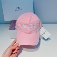 Balenciaga Cities Paris Cap In Cherry