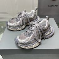 Balenciaga 3XL Sneakers Unisex Mesh Grey