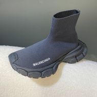 Balenciaga 3XL X Speed Sneakers Unisex Knit Grey