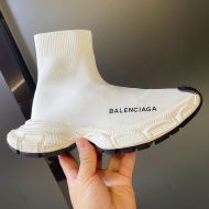 Balenciaga 3XL X Speed Sneakers Unisex Knit White