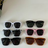 Balenciaga BB0283 Dynasty Square Acetate Sunglasses with Twisted Logo