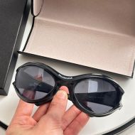 Balenciaga BB0317S Dynamo Round Sunglasses In Black