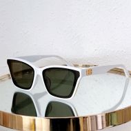 Balenciaga BB5129 Dynasty Square Sunglasses In White