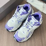 Balenciaga Runner Sneakers Unisex Mesh White/Purple