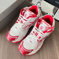 Balenciaga Runner Sneakers Unisex Mesh White/Red