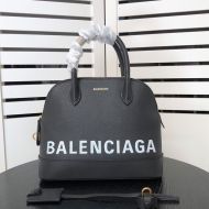 Balenciaga Small Ville HandBag In Calfskin Black