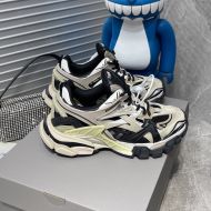 Balenciaga Track.2 Sneakers Unisex Mesh Beige