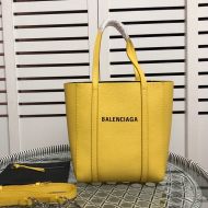 Balenciaga XXS Everyday Tote In Calfskin Yellow