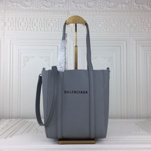 Balenciaga XXS Everyday Tote In Grained Calfskin Sky Blue