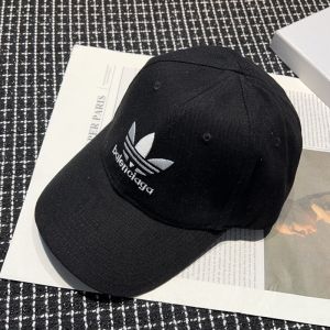 Balenciaga x Adidas Cap Cotton In Black