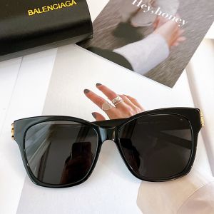 Balenciaga BB0102SA Dynasty Square Sunglasses In Black