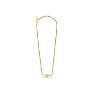 Balenciaga BB Icon Necklace In Gold