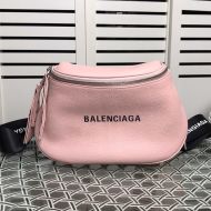 Balenciaga Sling Bag In Calfskin Pink