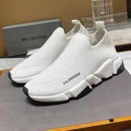 Balenciaga Speed Sneakers Unisex Knit Mesh White