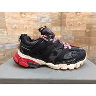 Balenciaga Track Sneakers Unisex Leather and Mesh Black