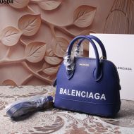 Balenciaga XXS Ville HandBag In Calfskin Blue